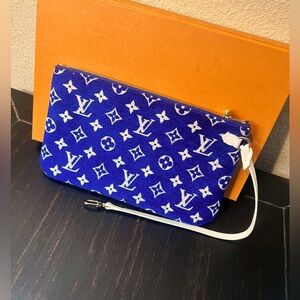Louis Vuitton Velvet Neverfull Pochette Limited Match Edition